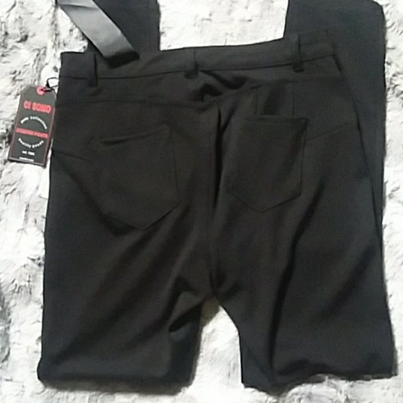 NWT Black Jeggings Ci Sono Ponte Collection - Picture 4 of 8